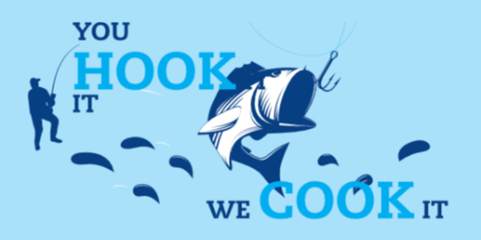 Cooked fresh at The Beach House Restaurant & Bar Playa Potrero, Flamingo Costa Rica You Hook It, We Cook It at The Beach House